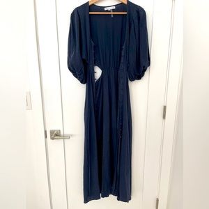 Young, Fabulous & Broke XS Cutout Maxi Dress